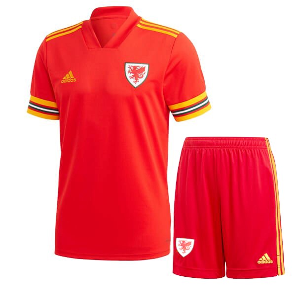 Trikot Wales Heim Kinder 2020 Rote